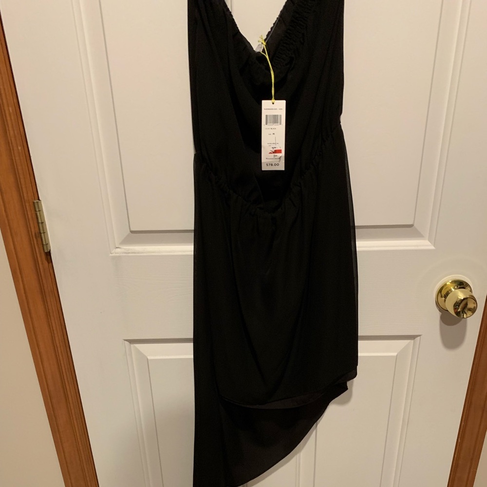 Strapless BCBGeneration black dress